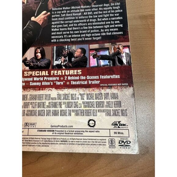 Vice - DVD - Kurupt,Daryl Hannah,Mykelti Williamson,Michael Madsen• Rated R• - Picture 4 of 8